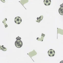 Kinder OSDM Babykleidung|2 Real Madrid Baby Bandanas Grün/Weiß