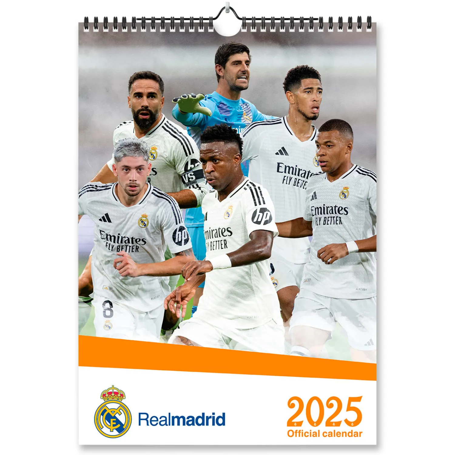 Grupo Erik Editores Schreibwaren|A3 Kalender 2025 Real Madrid