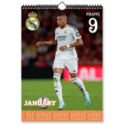 Grupo Erik Editores Schreibwaren|A3 Kalender 2025 Real Madrid