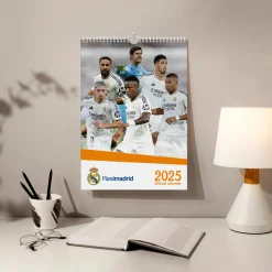 Grupo Erik Editores Schreibwaren|A3 Kalender 2025 Real Madrid