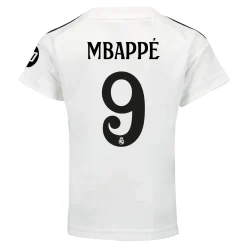 Kinder Adidas España, S.A.U Babykleidung|Baby Mbappé Heimausrüstung 24/25 Weiß