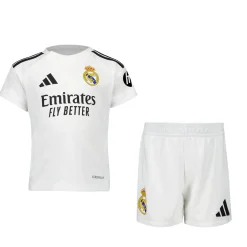 Kinder Adidas España, S.A.U Babykleidung|Baby Mbappé Heimausrüstung 24/25 Weiß