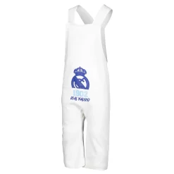 Kinder Project Rogers & JLK, S.L. Babykleidung|Baby Overall Shorts 1902 Aufdruck Weiß