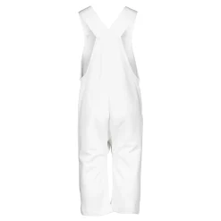 Kinder Project Rogers & JLK, S.L. Babykleidung|Baby Overall Shorts 1902 Aufdruck Weiß