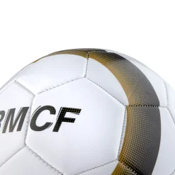 Project Rogers & JLK, S.L. Fußbälle|Ball mit einfarbigem Wappen Weiß Schwarz