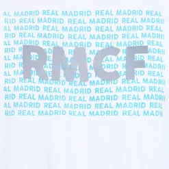 Herren Foundry T-Shirts|Bernabeu Neon Lights Herren T-Shirt RMCF Weißer Druck