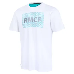 Herren Foundry T-Shirts|Bernabeu Neon Lights Herren T-Shirt RMCF Weißer Druck
