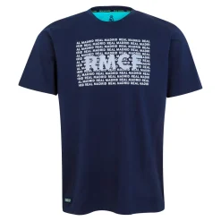 Herren Foundry T-Shirts|Bernabéu Neon Lights Herren T-Shirt RMCF Druck Blau