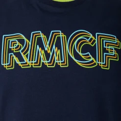 Herren Foundry T-Shirts|Bernabéu Neon Lights Herren T-Shirt mit Stickerei RMCF Blau