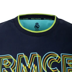 Herren Foundry T-Shirts|Bernabéu Neon Lights Herren T-Shirt mit Stickerei RMCF Blau