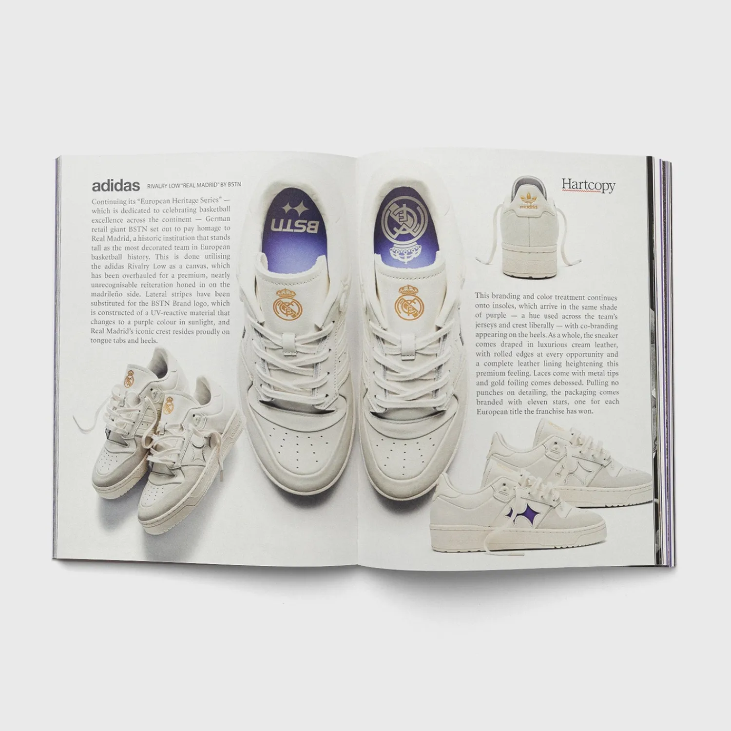 BSTN Store GmbH Schreibwaren|Buch: "European Basketball Heritage Series: Real Madrid"
