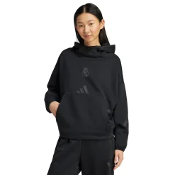 Damen Adidas España, S.A.U Trainingsanzüge|Sweatshirts|Damen adidas Badge Up Hoodie Schwarz