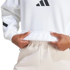 Damen Adidas España, S.A.U Sweatshirts|Trainingsanzüge|Damen adidas Badge Up Sweatshirt Weiß