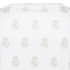 Damen OSDM T-Shirts|Pyjamas|Damen Real Madrid Weiße Träume Pyjama Set T-Shirt & Shorts Grün mit gedrucktem Wappen
