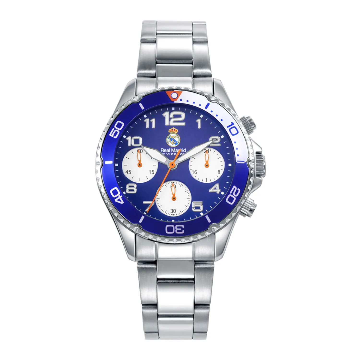 Grupo Munreco Uhr|Schmuck|Damen Stahluhr Chronograph Real Madrid