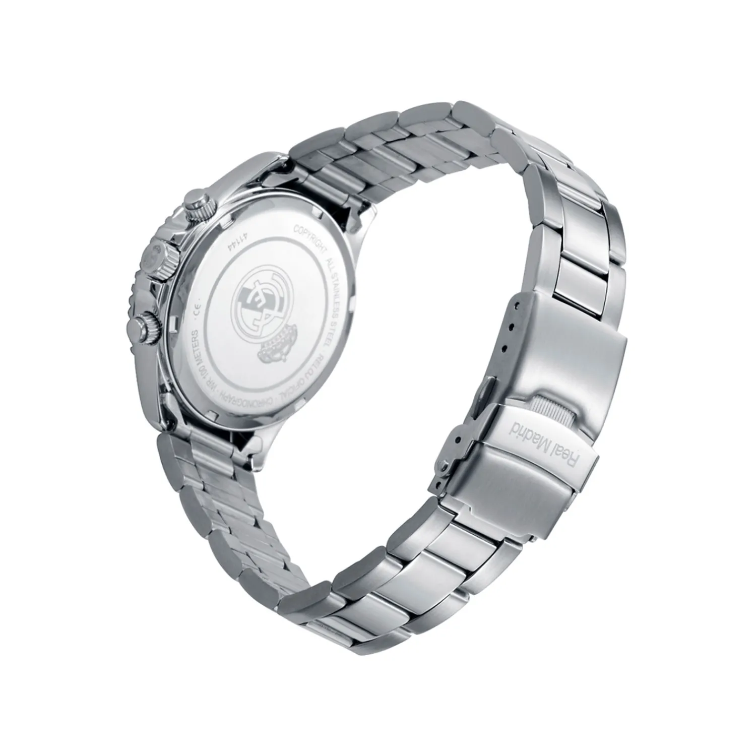 Grupo Munreco Uhr|Schmuck|Damen Stahluhr Chronograph Real Madrid