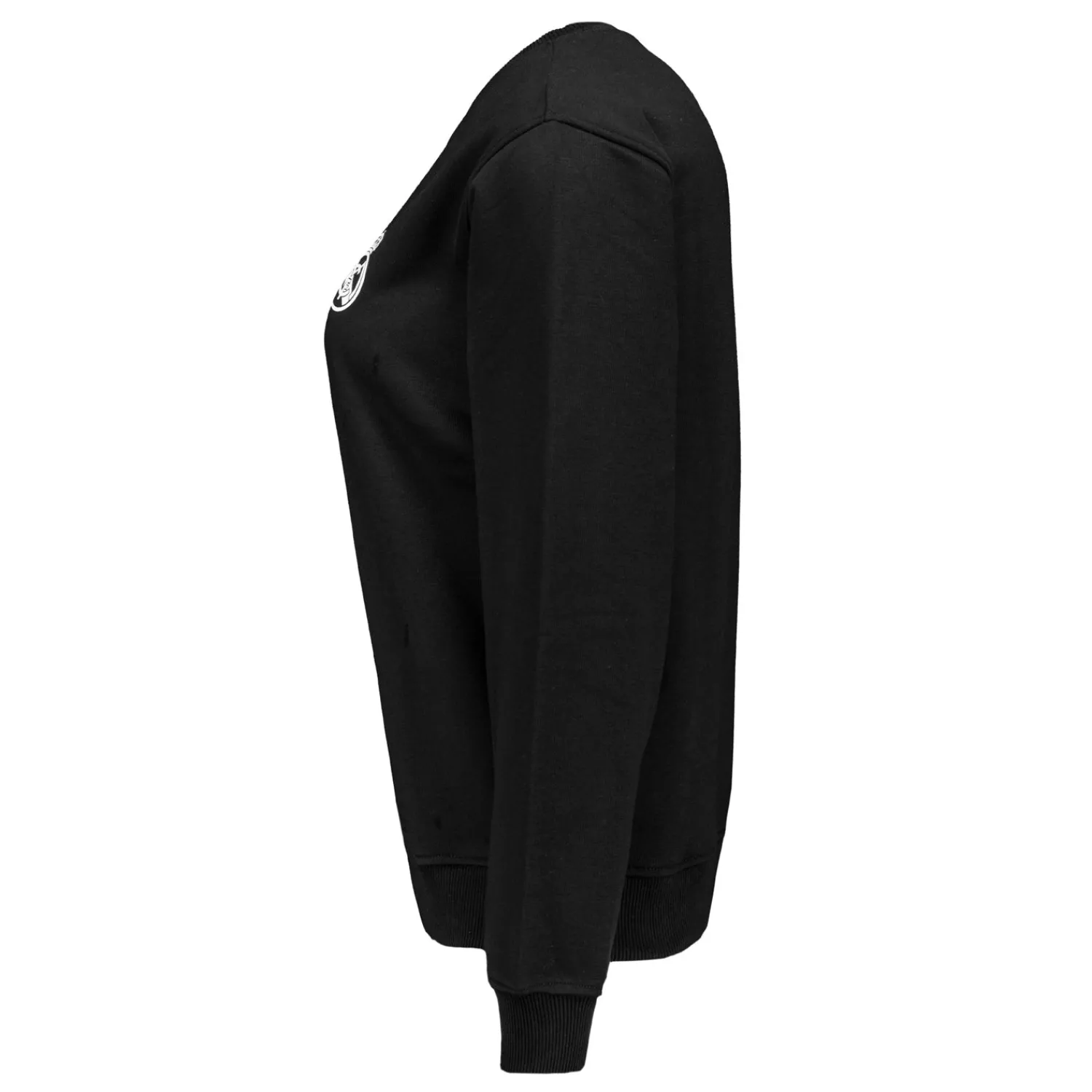 Damen OSDM Sweatshirts|Damen Sweatshirt ECO Essentials Real Madrid Schwarzes Schild