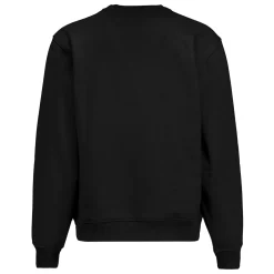Damen OSDM Sweatshirts|Damen Sweatshirt ECO Essentials Real Madrid Schwarzes Schild