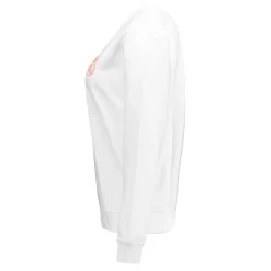 Damen OSDM Sweatshirts|Damen Sweatshirt ECO Essentials Real Madrid Schild Weiß
