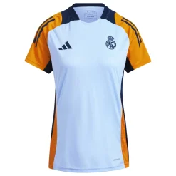 Damen Adidas España, S.A.U T-Shirts|Trainingsanzüge|Damen Training Shirt 24/25 Blau