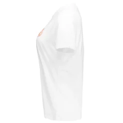 Damen OSDM T-Shirts|Damen-T-Shirt ECO Essentials Real Madrid Monocolour Shield Weiß