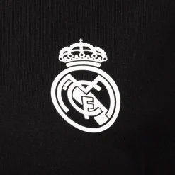 Damen OSDM T-Shirts|Damen-T-Shirt ECO Essentials Real Madrid Monocolour Black Shield