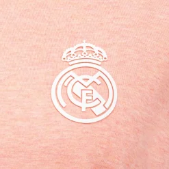 Damen OSDM T-Shirts|Damen-T-Shirt ECO Essentials Real Madrid Monocolour Shield Pink