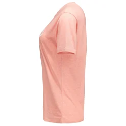 Damen OSDM T-Shirts|Damen-T-Shirt ECO Essentials Real Madrid Monocolour Shield Pink