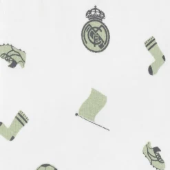 Kinder OSDM Babykleidung|Ensemble Pantalon & T-shirt Real Madrid Vert/Blanc bébés