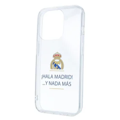 JLK Merchandising, S.L. Gehäuse|Handyhülle iPhone 15 Pro ¡Hala Madrid! Durchsichtig