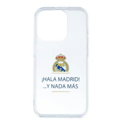 JLK Merchandising, S.L. Gehäuse|Handyhülle iPhone 14 Pro ¡Hala Madrid! Durchsichtig