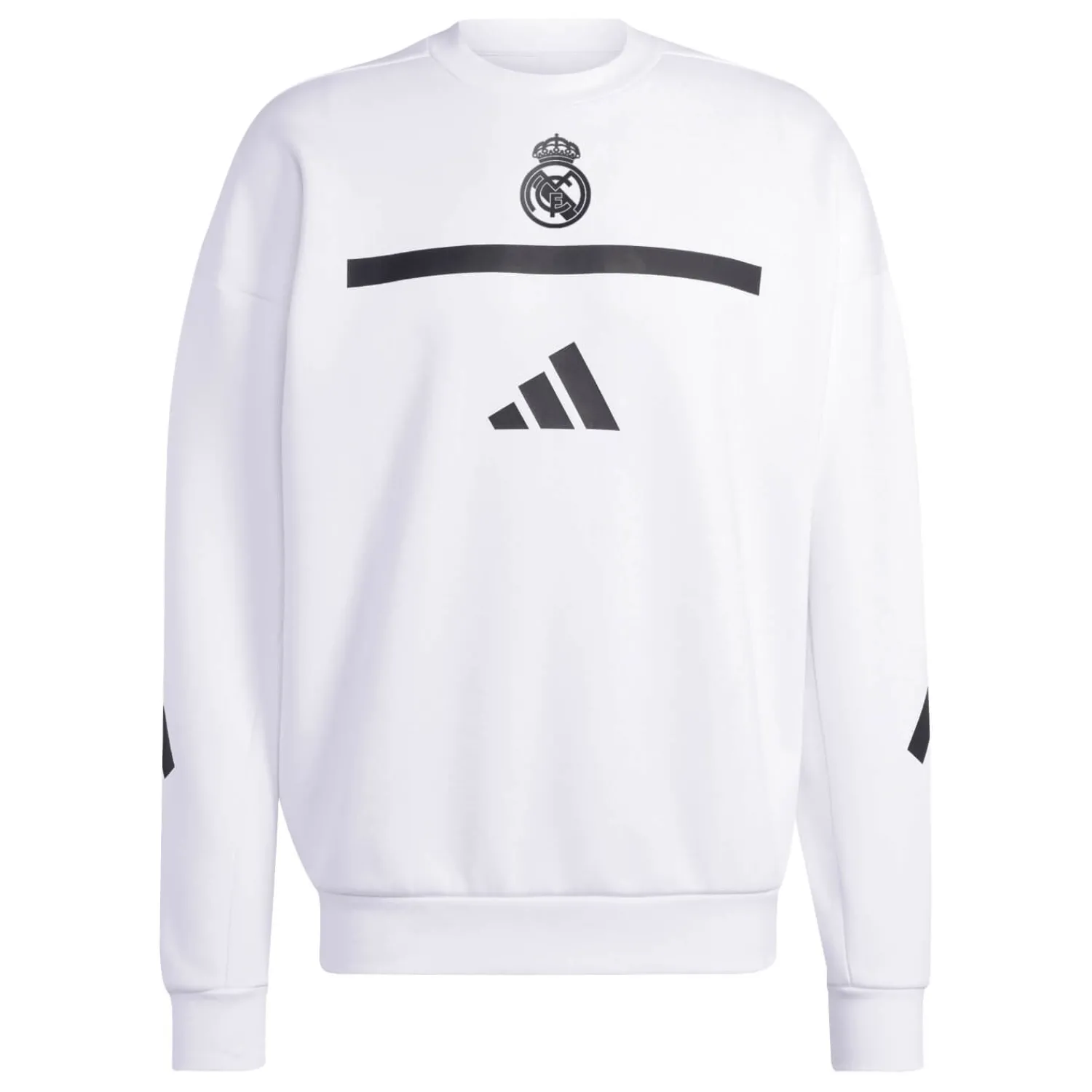 Herren Adidas España, S.A.U Sweatshirts|Sweatshirts|Herren adidas Badge Up Crew Sweatshirt Weiß