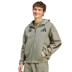 Herren Adidas España, S.A.U Jacken|Sweatshirts|Herren adidas Badge Up Kapuzenjacke Clay