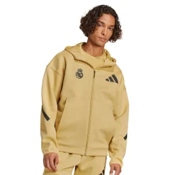 Herren Adidas España, S.A.U Jacken|Sweatshirts|Herren adidas Badge Up Kapuzenjacke Oat