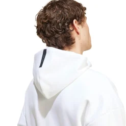 Herren Adidas España, S.A.U Jacken|Sweatshirts|Herren adidas Badge Up Kapuzenjacke Weiß