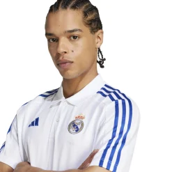 Herren Adidas España, S.A.U Polos|Herren adidas DNA Poloshirt 24/25 Weiß
