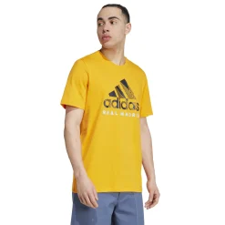 Herren Adidas España, S.A.U T-Shirts|Herren adidas SZN Grafik T-Shirt 24/25 Orange