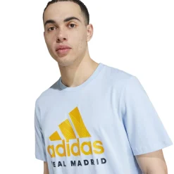 Herren Adidas España, S.A.U T-Shirts|Herren adidas SZN Grafik T-Shirt 24/25 Blau