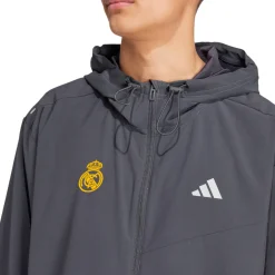 Herren Adidas España, S.A.U Trainingsanzüge|Jacken|Herren adidas Trainingsjacke 24/25 Anthrazit
