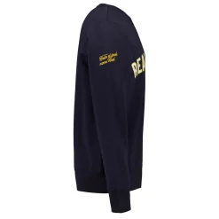 Herren MBA Solutions Sweatshirts|Herren Baseball Crewneck Sweatshirt Marineblau Real Madrid