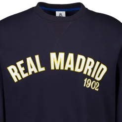 Herren MBA Solutions Sweatshirts|Herren Baseball Crewneck Sweatshirt Marineblau Real Madrid