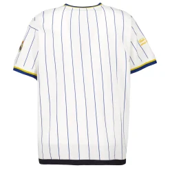 Herren MBA Solutions T-Shirts|Herren Baseball Oversize T-Shirt mit Streifen Off White Real Madrid
