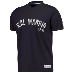 Herren MBA Solutions T-Shirts|Herren Baseball T-Shirt Marineblau Real Madrid