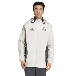 Herren Adidas España, S.A.U Jacken|Jacken|Herren CL Training All Weather Jacke 24/25 Beige