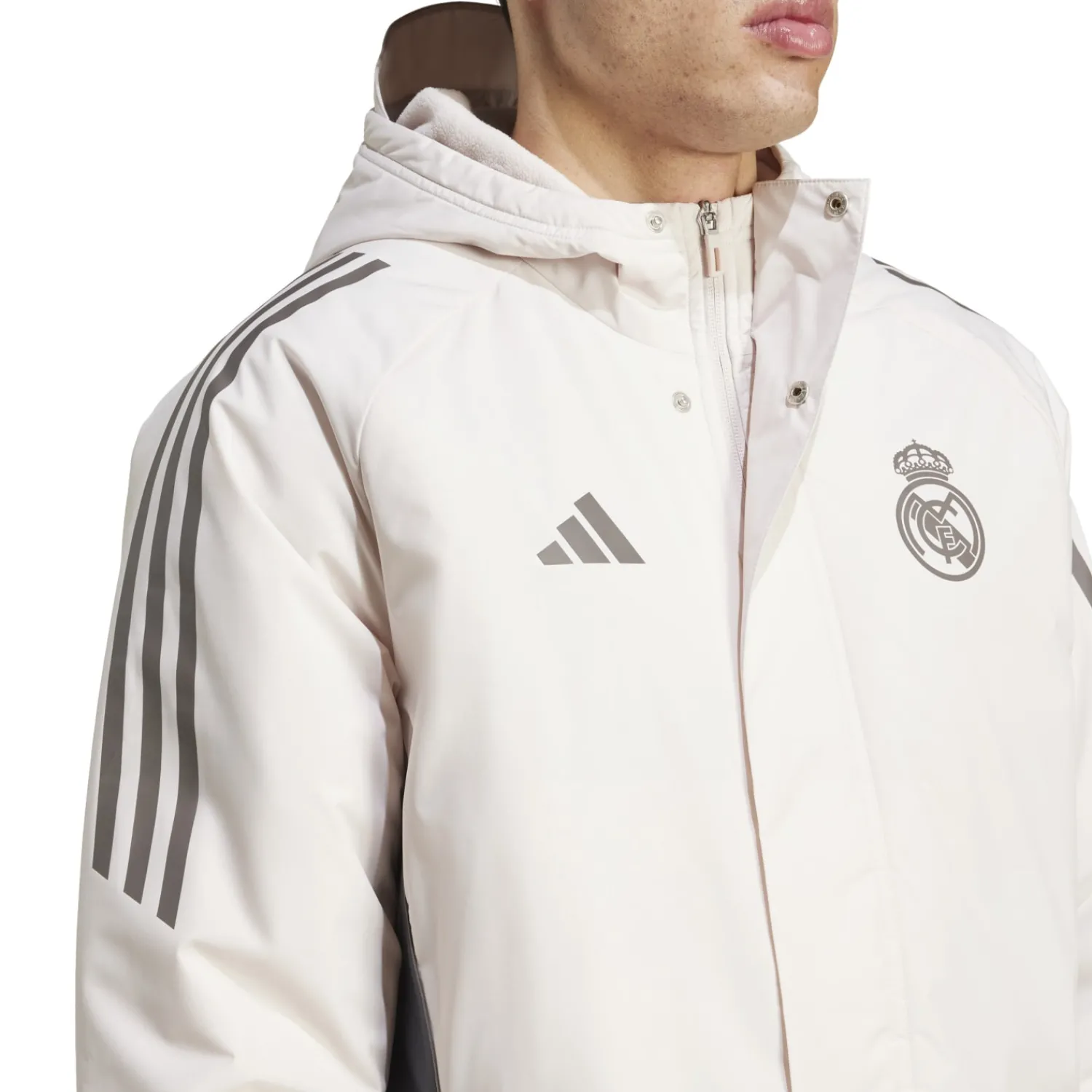 Herren Adidas España, S.A.U Jacken|Herren CL Trainingsparka 24/25 Beige