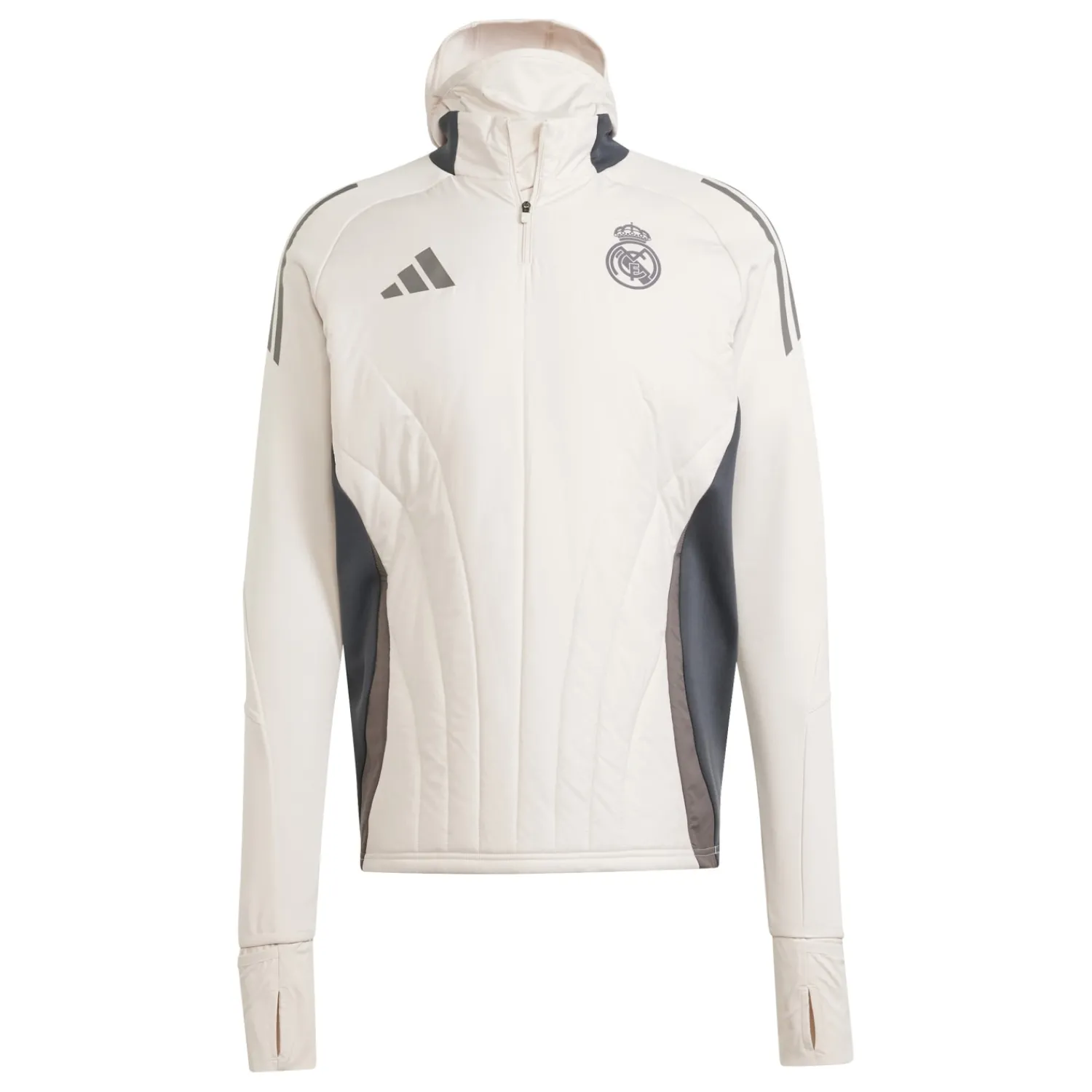 Herren Adidas España, S.A.U Trainingsanzüge|Sweatshirts|Herren CL Trainingstop Winter 24/25 Beige