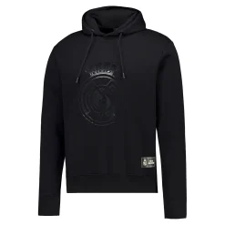 Herren MBA Solutions Sweatshirts|Herren Hoodie Blackout Wappen Schwarz Real Madrid