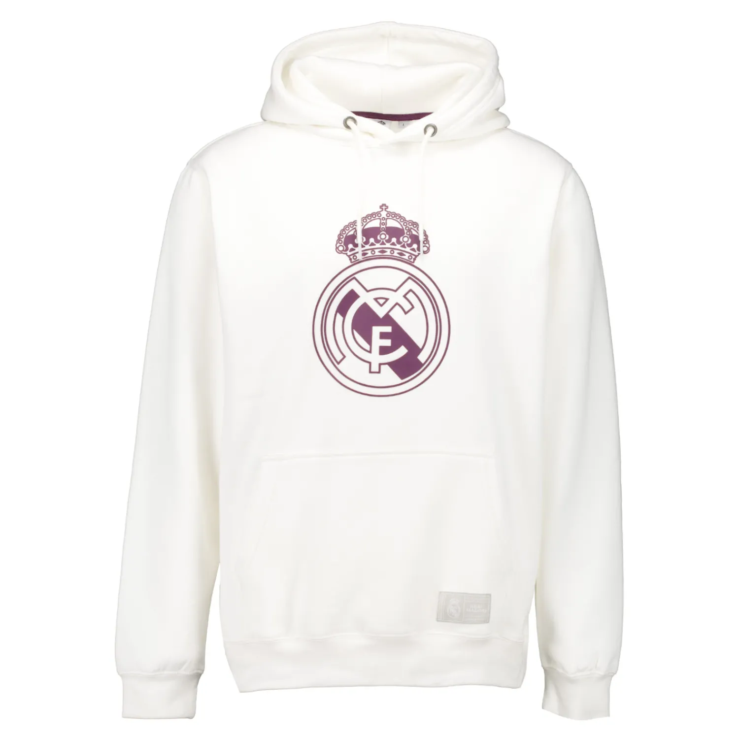 Herren Sport Design Sweden AB Sweatshirts|Herren Hoodie Color Crest Off White Real Madrid