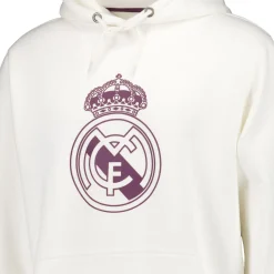 Herren Sport Design Sweden AB Sweatshirts|Herren Hoodie Color Crest Off White Real Madrid