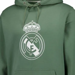 Herren Sport Design Sweden AB Sweatshirts|Herren Hoodie Color Crest Dunkelgrün Real Madrid